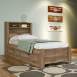 Cama Soltero Con Cajones