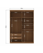 CLOSET BURITI 4 PUERTAS - Imagen 3