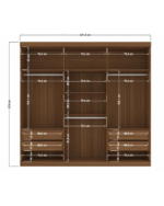 CLOSET BURITI 6 PUERTAS - Imagen 3